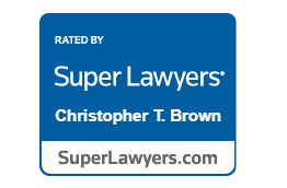 Rated By Super Lawyers | Christopher T. Brown